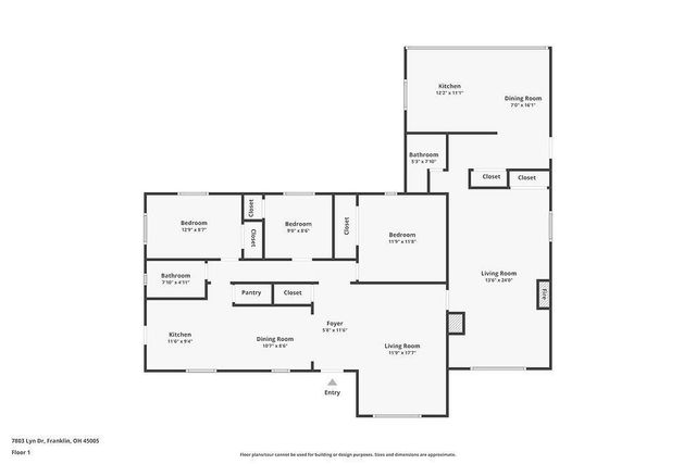 7803 Lyn Drive, Franklin Twp, OH 45005