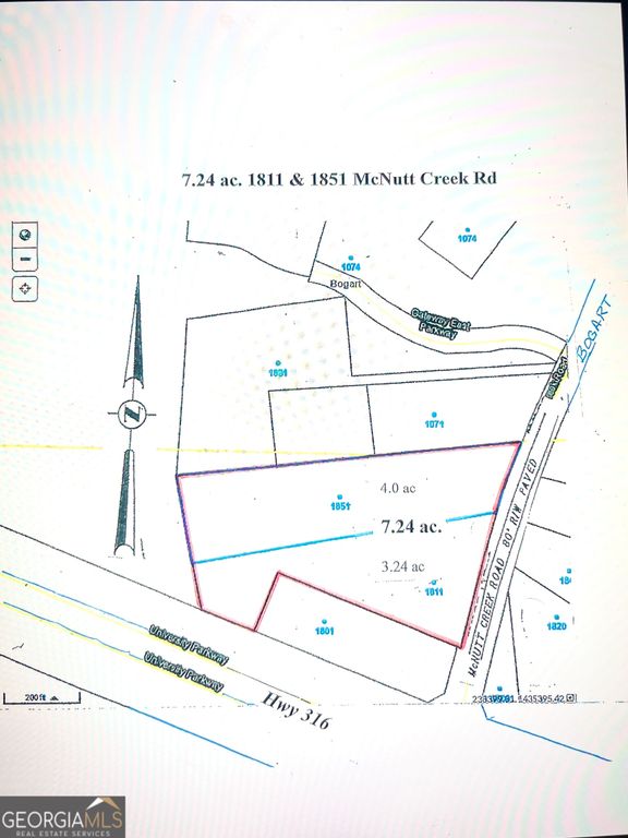 1811/1851 McNutt Creek Road, Bogart, GA 30622 — photo 2