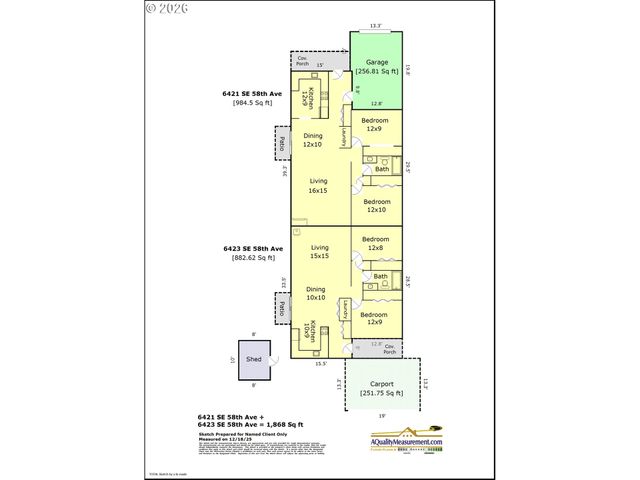 6421 Se 58TH Ave Se, Portland, OR 97206