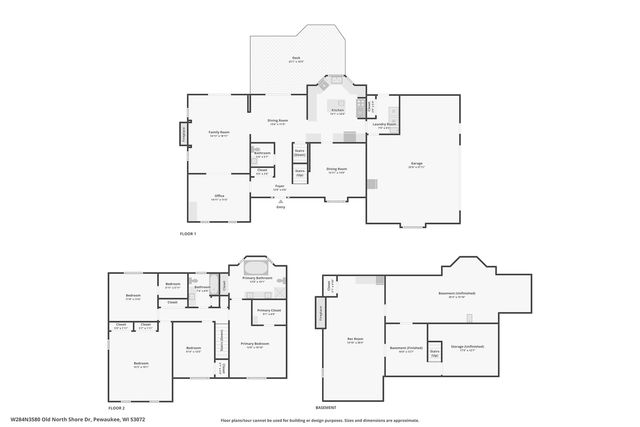 W284N3580 Old North Shore DRIVE, Pewaukee, WI 53072