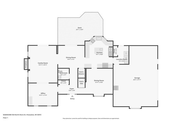 W284N3580 Old North Shore DRIVE, Pewaukee, WI 53072
