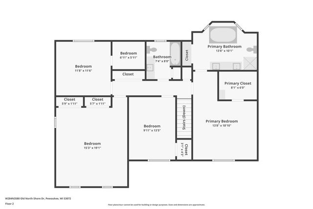 W284N3580 Old North Shore DRIVE, Pewaukee, WI 53072
