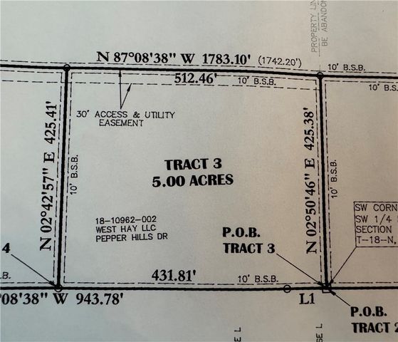TBD Pepper Hills Drive, Siloam Springs, AR 72761