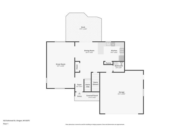 422 Oakwood Drive, Oregon, WI 53575