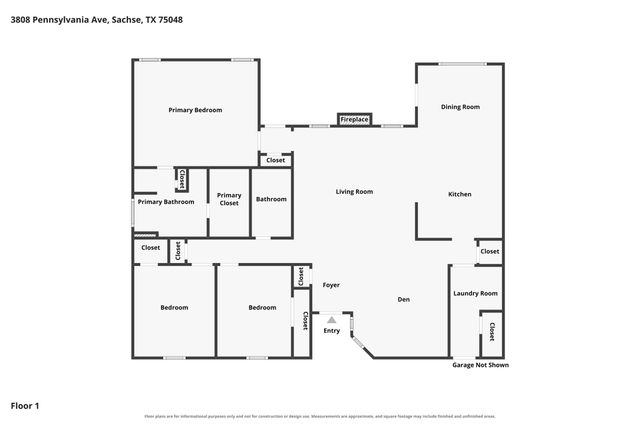 3808 Pennsylvania Avenue, Sachse, TX 75048