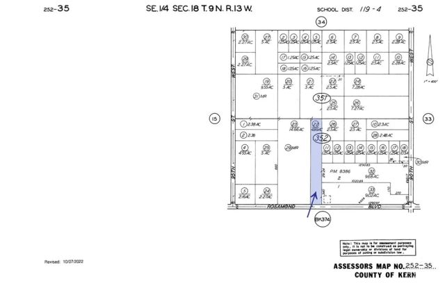 0 Rosamond Blvd & Kildeer St r St, Rosamond, CA 93560