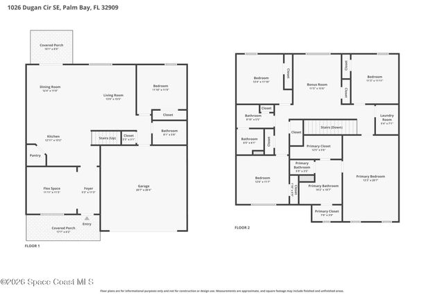 1026 Dugan Circle SE, Palm Bay, FL 32909