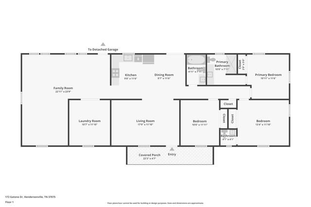 172 Gatone Dr, Hendersonville, TN 37075