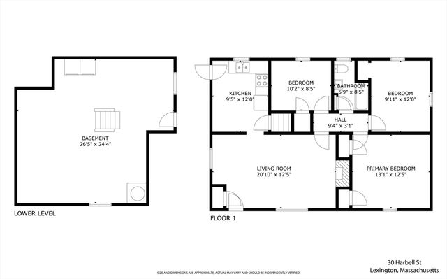 30 Harbell Street, Lexington, MA 02321