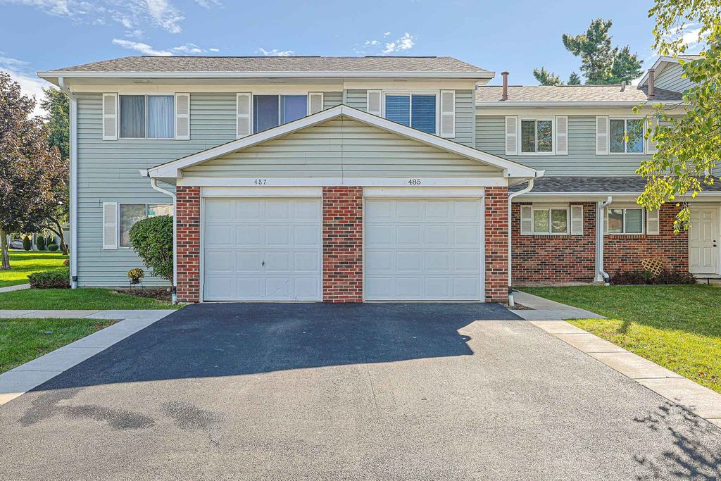 485 Esselen Court 16, Carol Stream, IL 60188 — exterior