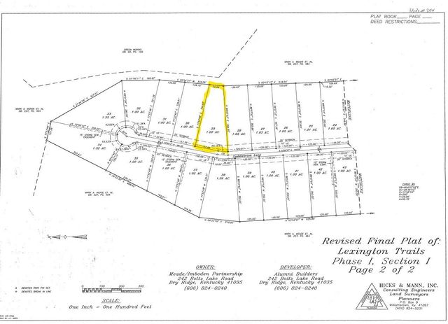 Lot 29 Saddlebrook Lane, Dry Ridge, KY 41035