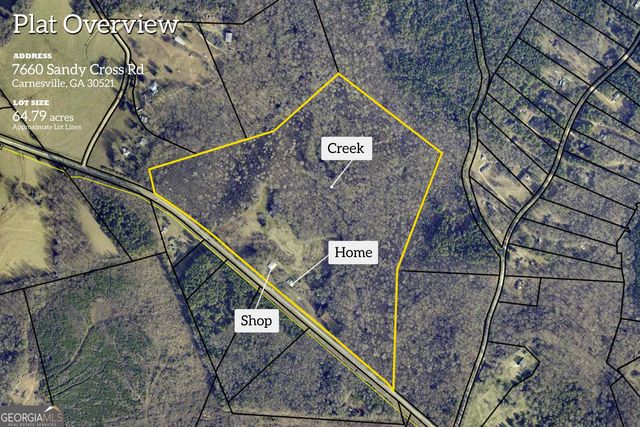 7660 Sandy Cross Road, Carnesville, GA 30521