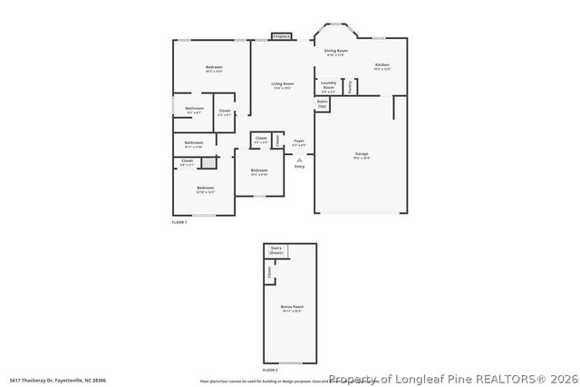 5617 Thackeray Drive, Fayetteville, NC 28306