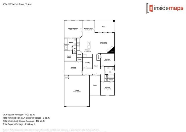 9004 NW 142nd Street, Yukon, OK 73099
