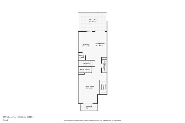 1417 Liberty Parkway NW, Atlanta, GA 30318