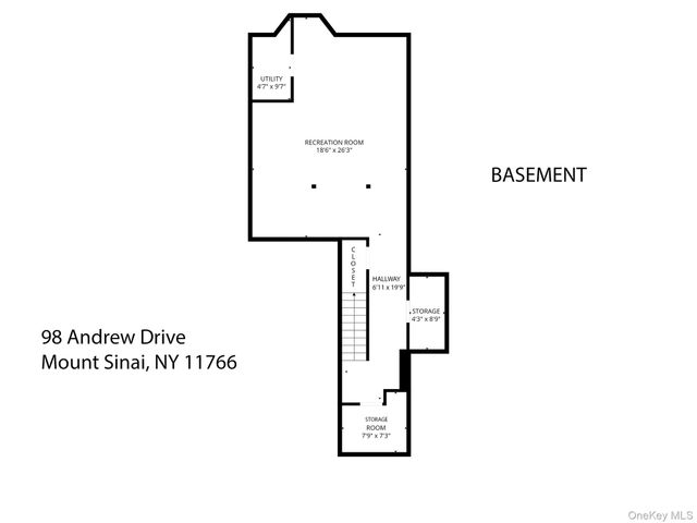 98 Andrew Drive, Mount Sinai, NY 11766
