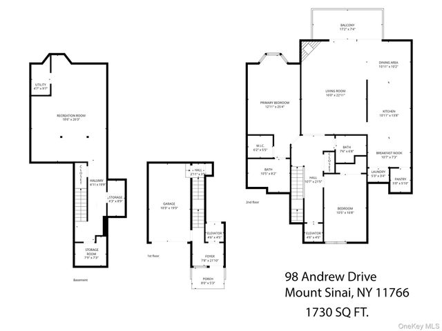 98 Andrew Drive, Mount Sinai, NY 11766