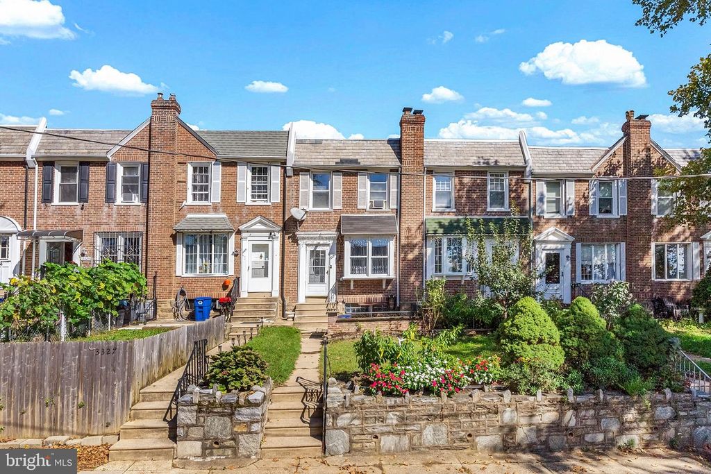 3329 GLENVIEW ST, PHILADELPHIA, PA 19149 — exterior