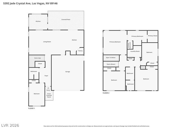 5392 Jade Crystal Avenue, Las Vegas, NV 89146