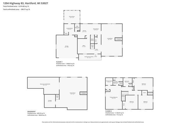 1204 State Highway 83, Hartford, WI 53027
