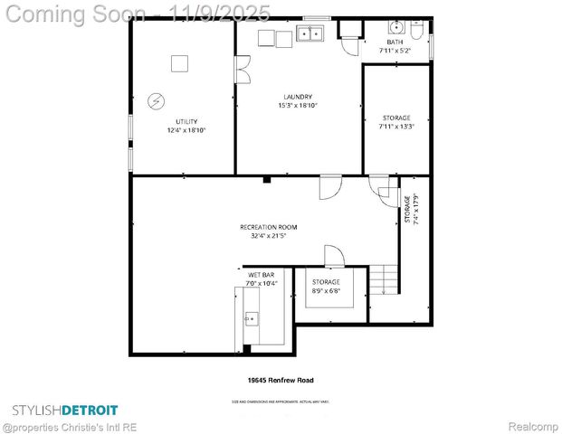 19645 Renfrew Road, Detroit, MI 48221