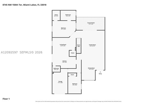 8745 NW 150th Ter, Miami Lakes, FL 33018