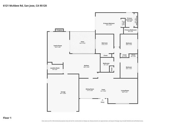 6121 McAbee Road, San Jose, CA 95120