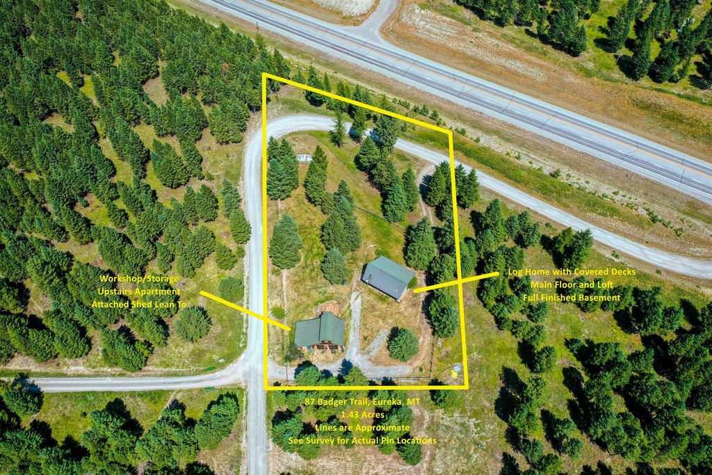 Image 9 of property listing at 87 Badger Trail, Eureka, MT 59917