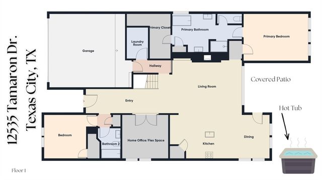 12535 Tamaron Drive N, Texas City, TX 77568