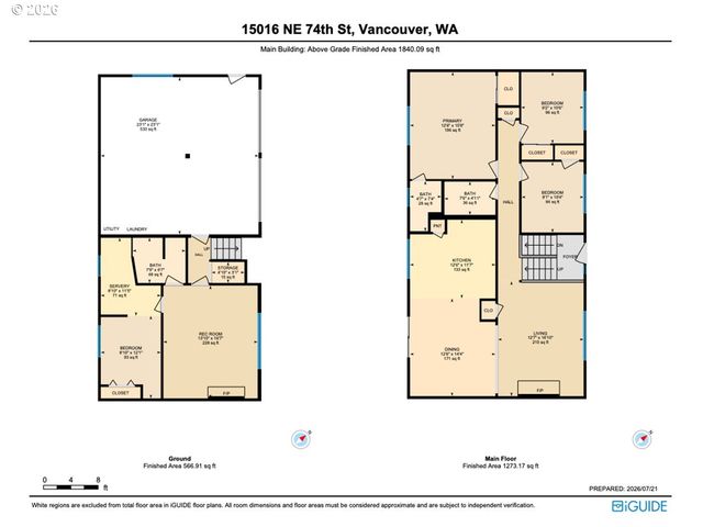 15016 Ne 74TH St, Vancouver, WA 98682
