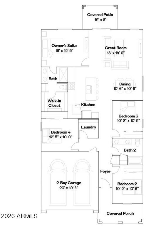 3262 E PIAZZA Drive, San Tan Valley, AZ 85143 — photo 2