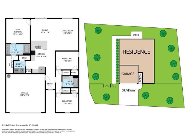 119 Bell Drive, Summerville, SC 29485