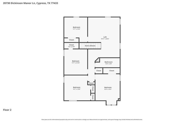 20730 Dickinson Manor Lane, Cypress, TX 77433