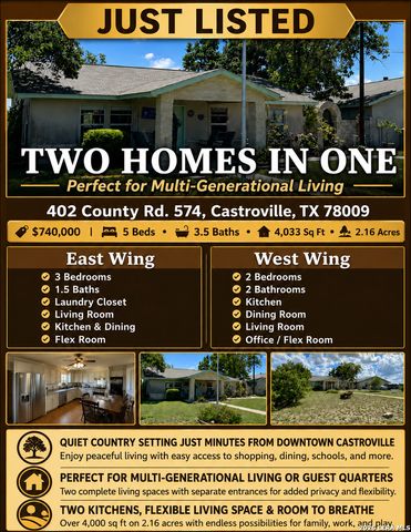 402 County Road 574, Castroville, TX 78009