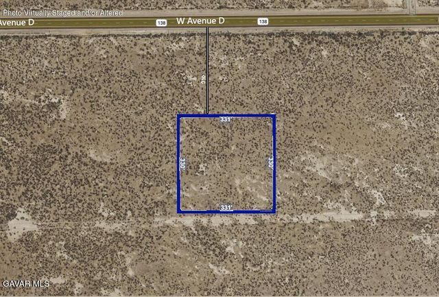 43th Street West & Avenue D2, Lancaster, CA 93536