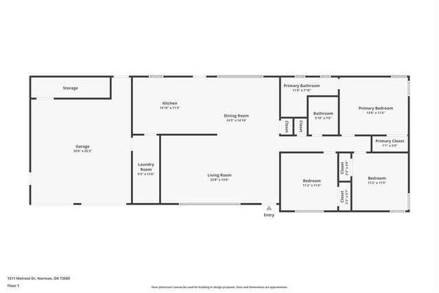 1511 Melrose Drive, Norman, OK 73069