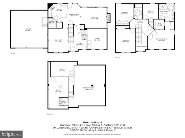 616 WAGNER CT, Williamstown, NJ 08094