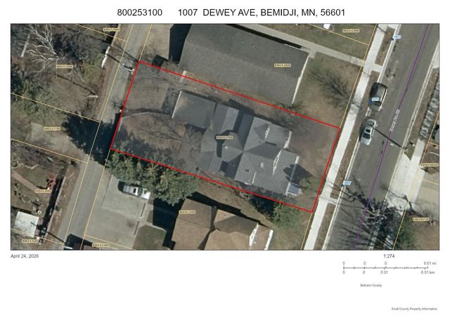 1007 Dewey Avenue NE, Bemidji, MN 56601