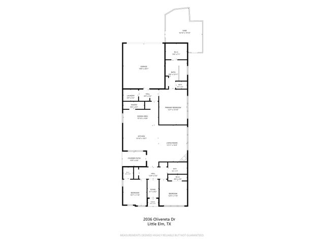 2036 Olivereta Drive, Little Elm, TX 75068