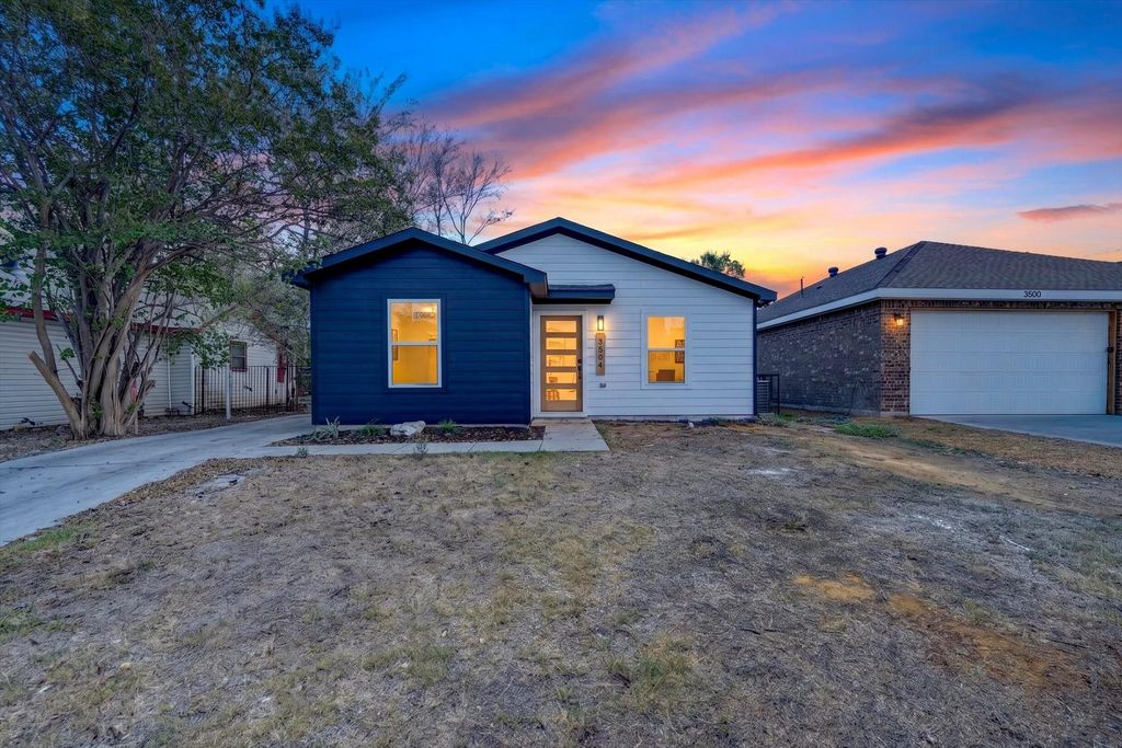 3504 Strong Avenue, Fort Worth, TX 76105 — exterior