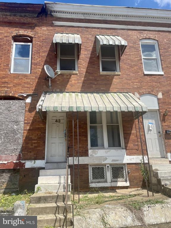 Image 1 of property listing at 43 WHEELER AVE N, Baltimore, MD 21223