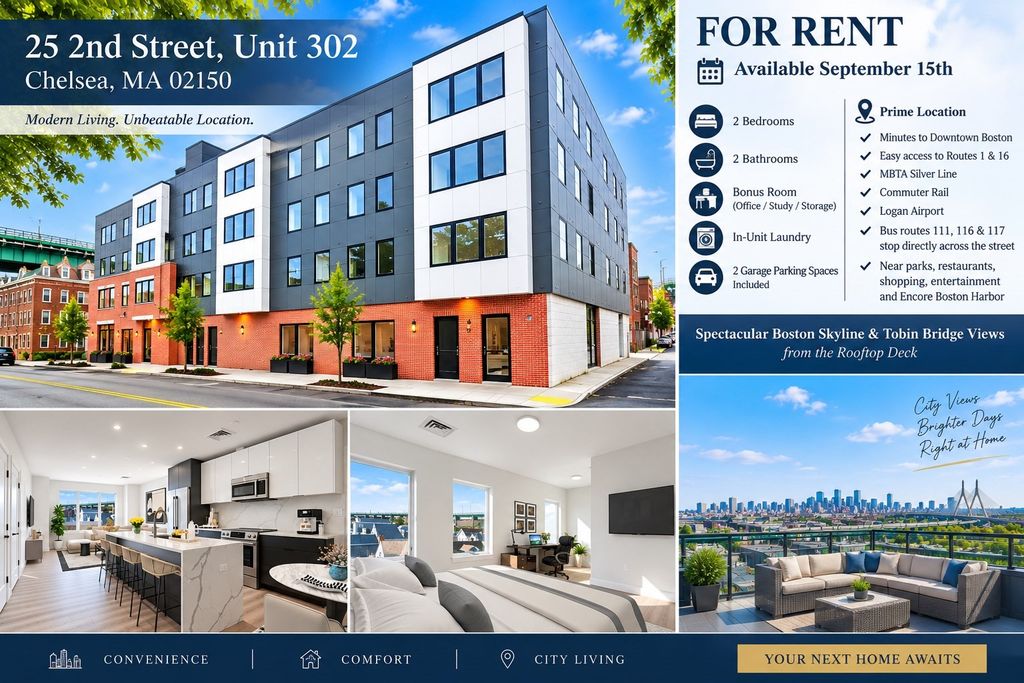 25 2nd Street 302, Chelsea, MA 02150