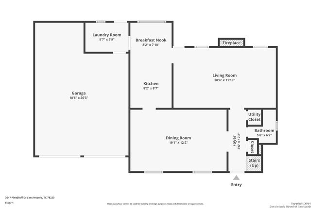 3647 PINEBLUFF DR, San Antonio, TX 78230