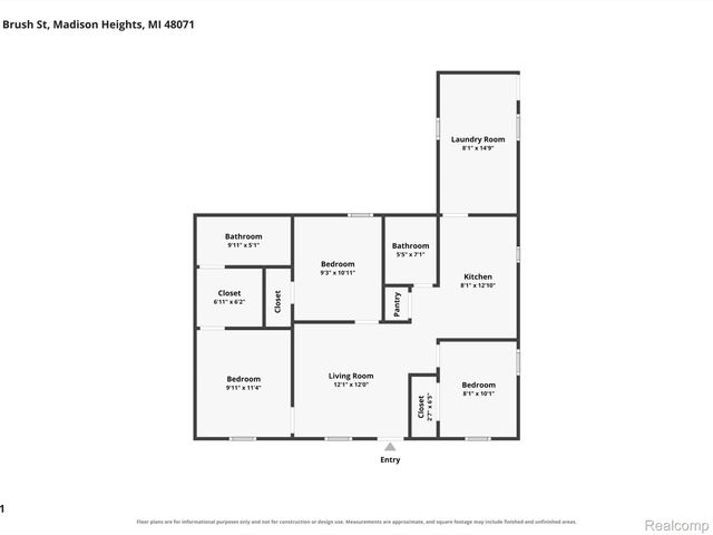 26545 Brush Street, Madison Heights, MI 48071