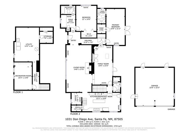 1031 Don Diego, Santa Fe, NM 87505
