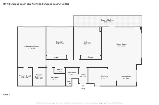 111 N Pompano Beach Boulevard 1609, Pompano Beach, FL 33062