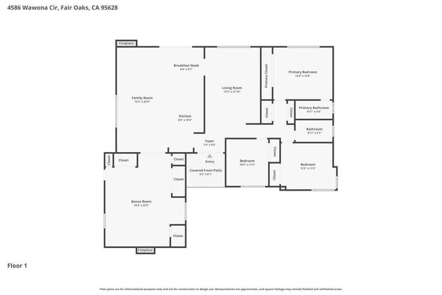 4586 Wawona Cir, Fair Oaks, CA 95628