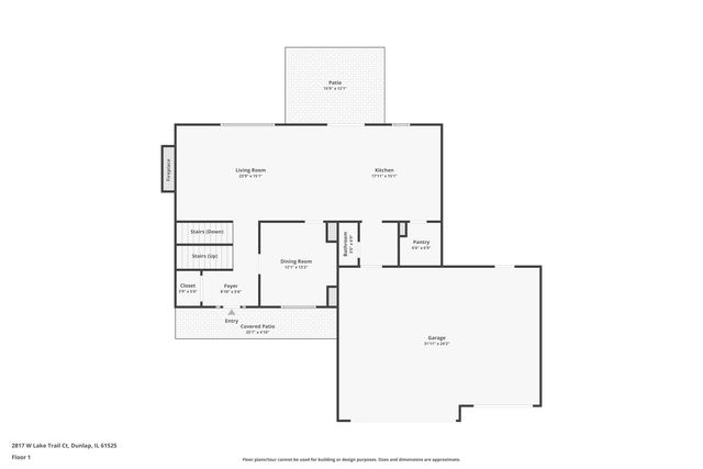 2817 W Lake Trail Court, Dunlap, IL 61525