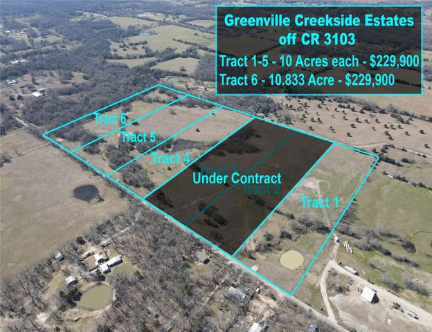 Tract 6 County Rd 3103, Greenville, TX 75402