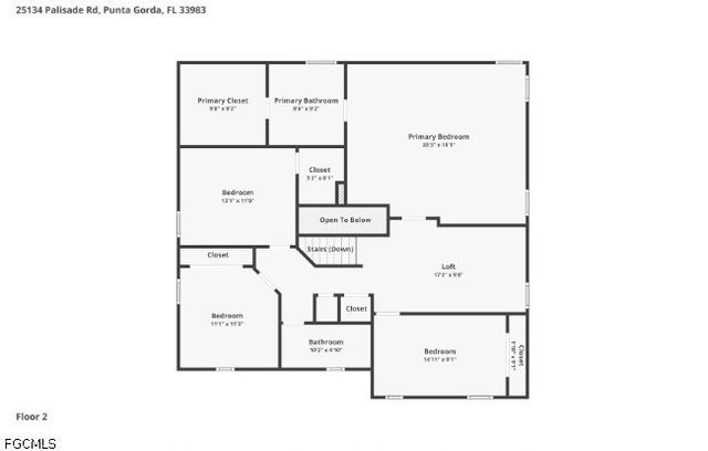 25134 Palisade RD, Punta Gorda, FL 33983